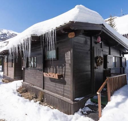 Lo Chalet Dello Sciatore Villa Borgata Sestriere Exteriör bild